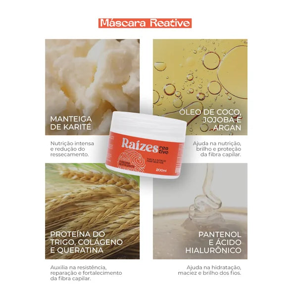 Máscara Reative 200g