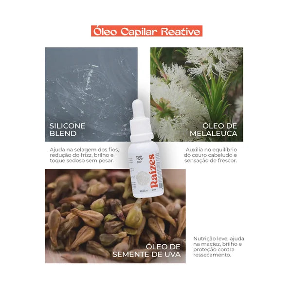 Óleo Capilar Reative 30ml
