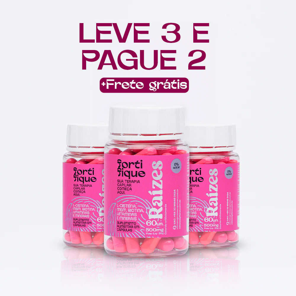 Kit 3 Suplementos Fortifique (frete grátis)