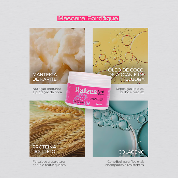 Kit Shampoo + Máscara Fortifique