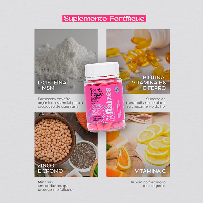 Suplemento Fortifique 60 Cápsulas