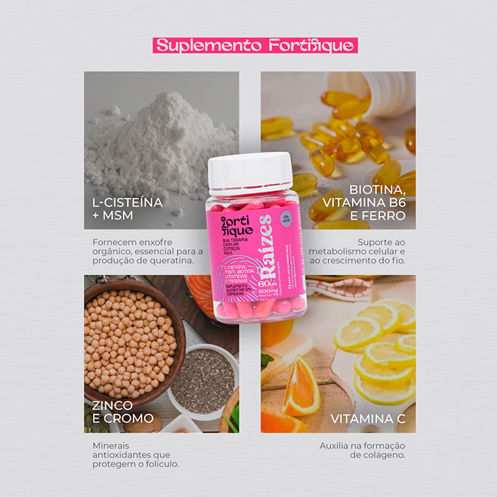 Kit 3 Suplementos Fortifique (frete grátis)