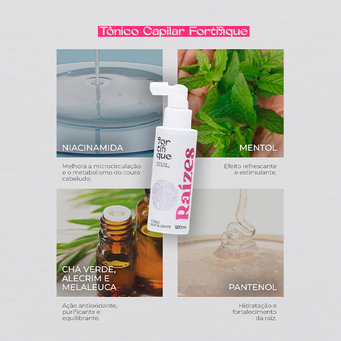 Tônico Capilar Fortifique 120ml