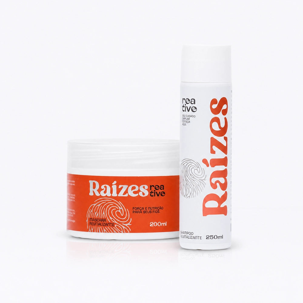 Kit Shampoo + Máscara Reative